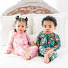 Bamboo Zip Romper | Wild West