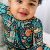 Bamboo Zip Romper | Wild West