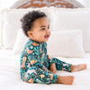 Bamboo Zip Romper | Wild West