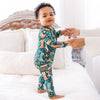 Bamboo Zip Romper | Wild West