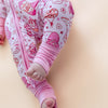 Bamboo Zip Romper | Cowgirl