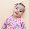 Bamboo Zip Romper | Cowgirl