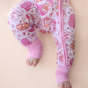 Bamboo Zip Romper | Cowgirl