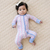 Bamboo Zip Romper | Baseball Girl