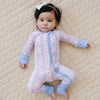 Bamboo Zip Romper | Baseball Girl