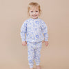 Jogger Set | Blue Flowers