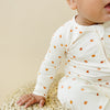 Bamboo Zip Romper | Little Pumpkin