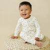 Bamboo Zip Romper | Little Pumpkin