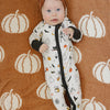 Bamboo Zip Romper | Halloween