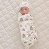 Stretchy Swaddle Blanket | Farmhouse