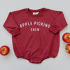 Sweatshirt Romper | Apple Picking Crew