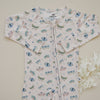 Bamboo Zip Romper | Luna Moths