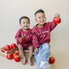 Sweatshirt Romper | Apple Picking Crew