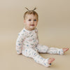 Bamboo Zip Romper | Luna Moths