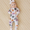 Bamboo Zip Romper | Spooky Bows