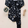 Bamboo Zip Romper | Wild Heart