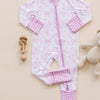 Bamboo Zip Romper | Petal Whimsy