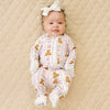 Bamboo Zip Romper | Honey Bear