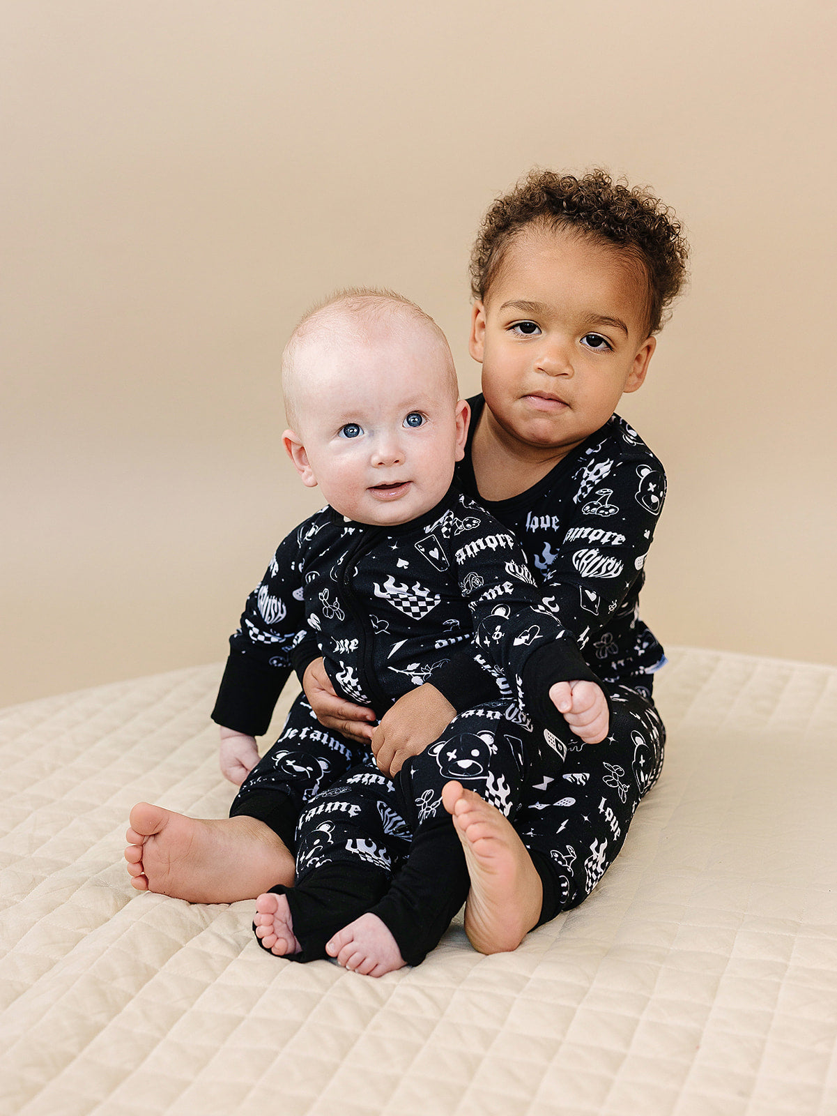 Bamboo Zip Romper | Wild Heart – Dolly Lana