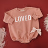 Sweatshirt Romper - Loved