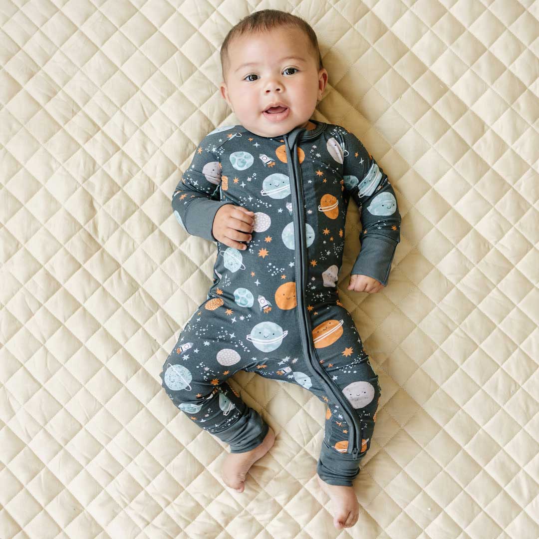 Convertible One Piece Zippy - Space | Dolly Lana – Dolly Lana Convertible One Piece Zippy - Space | Dolly Lana – Dolly Lana