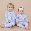 Jogger Set | Blue Flowers