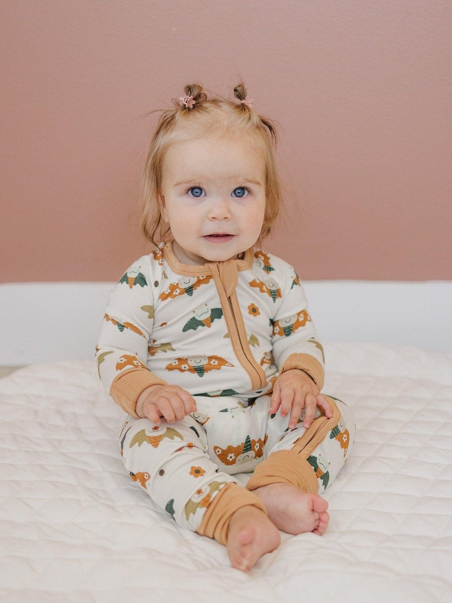 Bamboo Zip Romper | Boho Bats