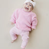 Chunky Knit Sweater | Pink