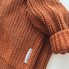 Chunky Knit Sweater | Rust