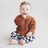 Chunky Knit Sweater | Rust