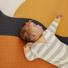 Muslin Crib Sheet | Sunset