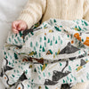 Muslin Swaddle Blanket | National Parks (Mini Pattern)