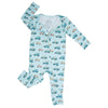 Bamboo Zip Romper | Surfing Beach