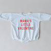Sweatshirt Romper | Little Valentine