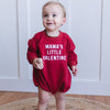 Sweatshirt Romper | Little Valentine