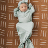 Muslin Crib Sheet | Mustard Mudcloth