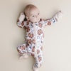 Bamboo Zip Romper | Milk & Cookies