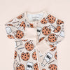 Bamboo Zip Romper | Milk & Cookies