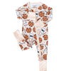 Bamboo Zip Romper | Milk & Cookies