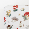 Muslin Crib Sheet | Mushroom