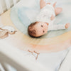 Crib Sheet | Rainbow and Birds