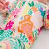 Zippered Footie | Rainbow Daisy Baby