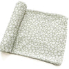 Muslin Swaddle Blanket | Sage Ditsy Floral