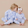 Jogger Set | Blue Flowers
