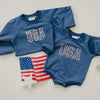 Sweatshirt Romper | USA Daisy