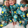 Zippered Footie | Vroom to the Planets