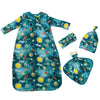 Zippered Footie | Vroom to the Planets