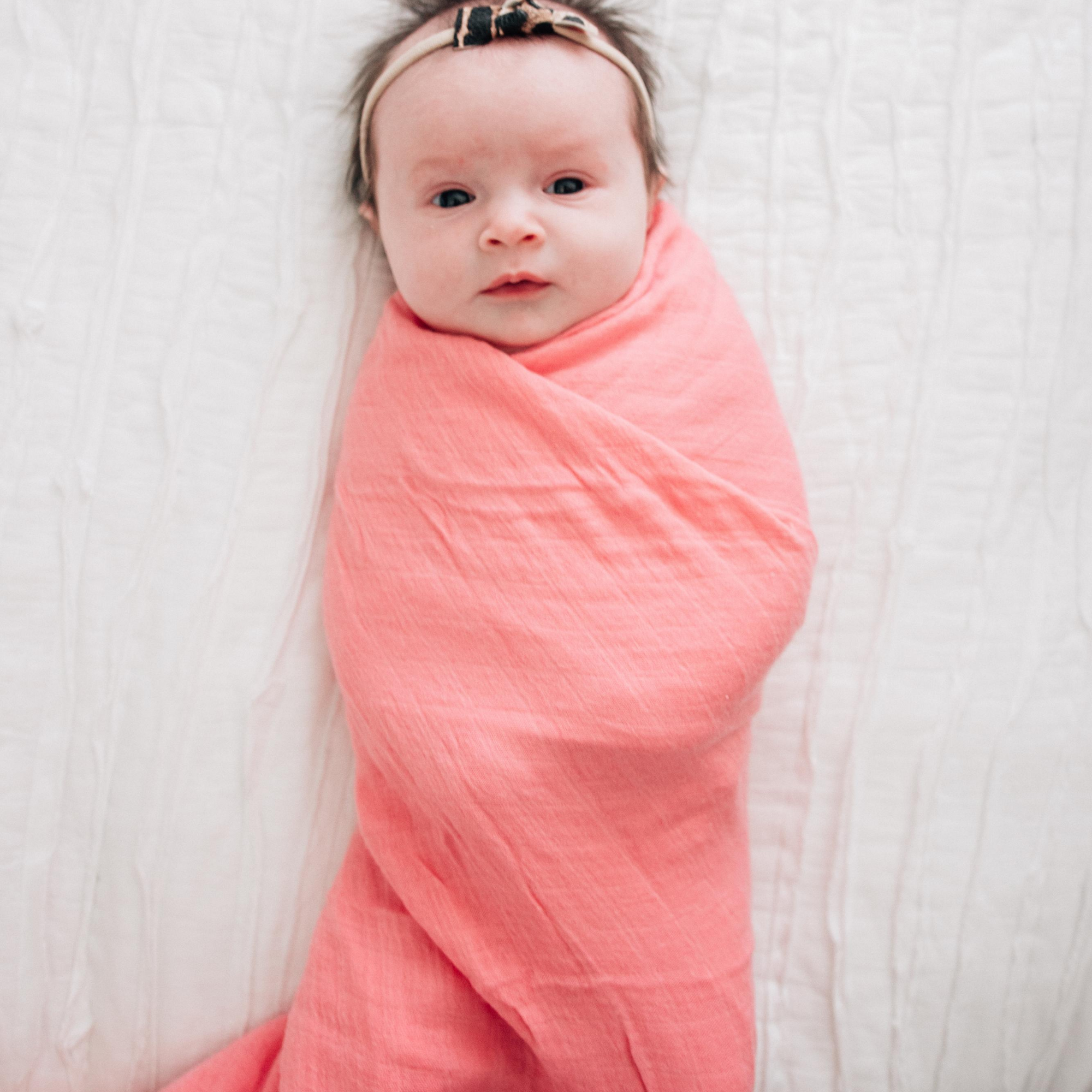 bamboo muslin swaddle, muslin blankets, solid muslin baby swaddle, baby swaddle blankets, baby shower gift