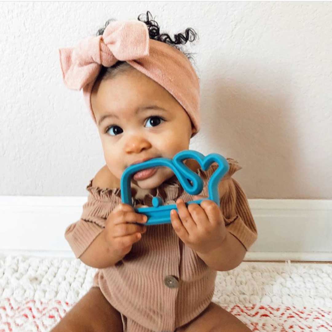 Blue Whale Baby Teether
