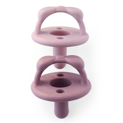Pacifier 2-Pack - Lilac + Orchid Bows